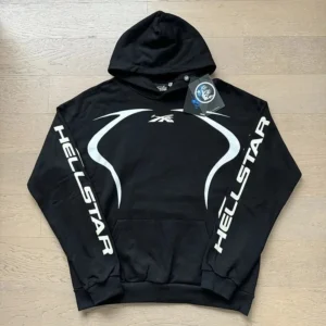 HELLSTAR Black Hoodie Stylish