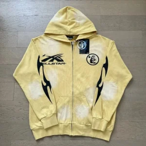 Hellstar Yellow Hoodie: Tattoo Inspired