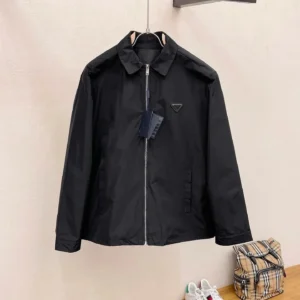 Prada Black Men's Jacket: Timeless and Chic