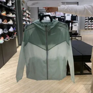 Nike Light Green Windbreaker: Ideal for