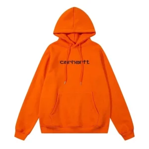 Carhartt Orange Street Style Hoodie: A Must