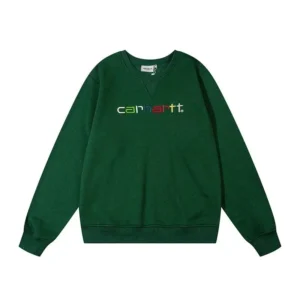 Carhartt Green Crew Neck: Retro Vibe