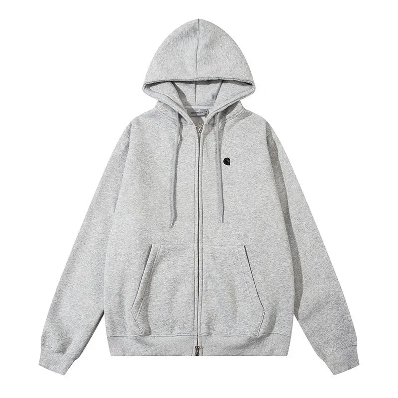 Carhartt Light Gray Hoodie: Ideal for Street