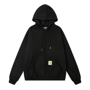 Carhartt Zip up Hoodie in Black Versatile