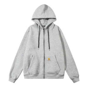 Carhartt Light Gray Hoodie: Comfortable