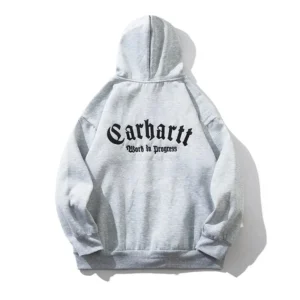 Carhartt Work in Progress Light Gray Hoodie