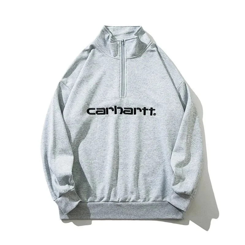 Carhartt Light Gray Sweatshirt: Street ready