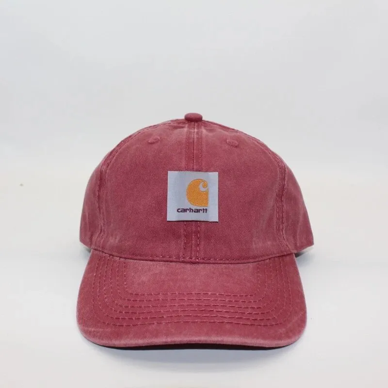Carhartt Red Baseball Cap Vintage Street