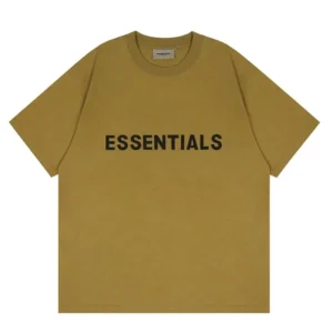 Fear of God ESSENTIALS Mustard T Shirt: Bold