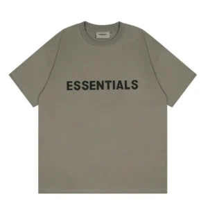Fear of God ESSENTIALS Light Gray Tee: Minimalist Fashion Staple