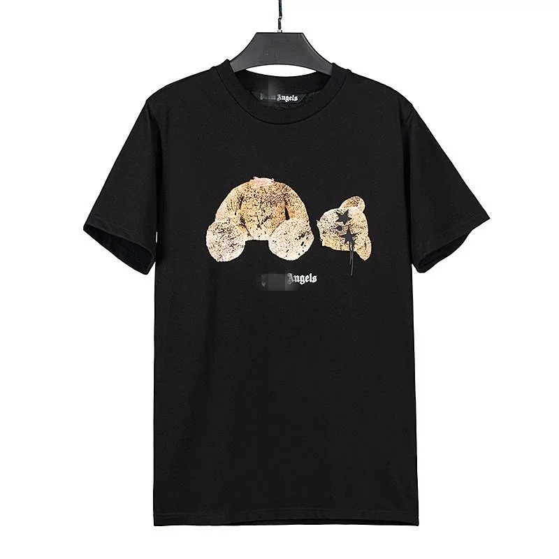 Angels Black T Shirt with Teddy Design