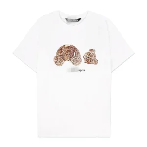 Palm Angels White Graphic T: Urban and Edgy