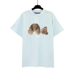 Palm Angels Light Blue T Shirt: Adorable