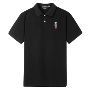 Polo Ralph Lauren Black Polo: Bear