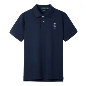 Polo Ralph Lauren Navy Bear Embroidered