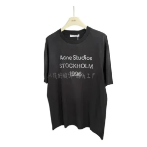 Acne Studios Black Oversized T shirt