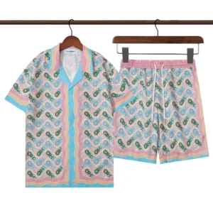 Casablanca Multicolored Shirt & Shorts Set