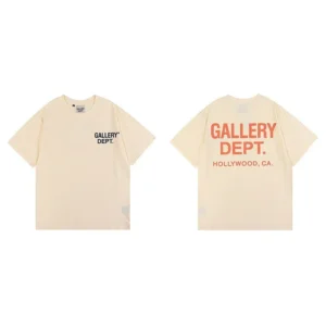 Gallery Dept. Beige Tee: Artistic Edge for