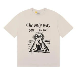 GALLERY DEPT. Off white Tee: Inner Journey