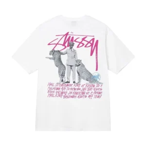 Stussy White Graphic T: Regal Streetwear