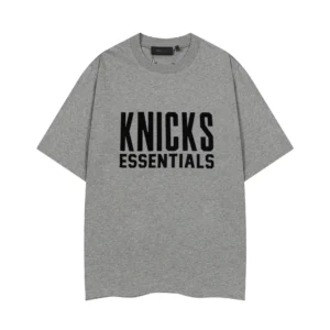Fear of God ESSENTIALS Grey Knicks T Shirt