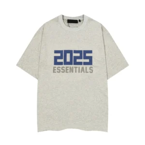 Fear of God ESSENTIALS Light Gray Tee: Comfortable Urban Wear
