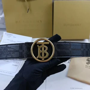 Burberry Black Belt: Timeless Luxury