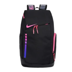 Nike Colorful Trim Black Backpack: Ideal for