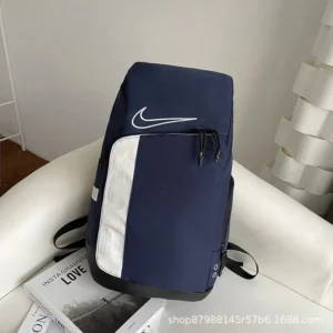 Nike Blue White Backpack: Ideal for Daily