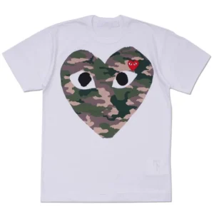 CDG PLAY White Tee, Eye