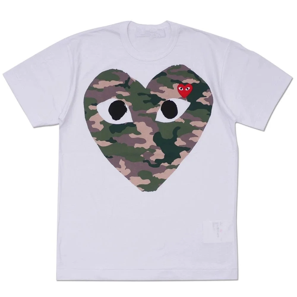 CDG PLAY White Tee, Eye