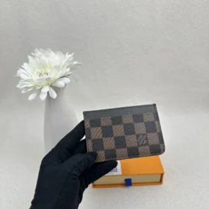 Louis Vuitton Damier Ebene Brown Cardholder
