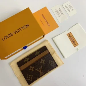 Louis Vuitton Brown Card holder: Timeless
