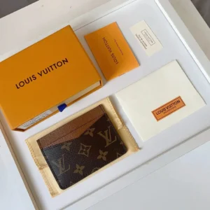 Louis Vuitton Brown Card holder: A Timeless