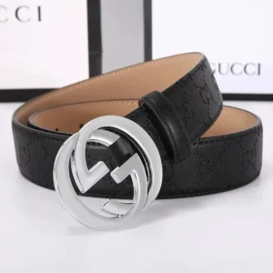 Gucci Black Leather Belt: Timeless Design