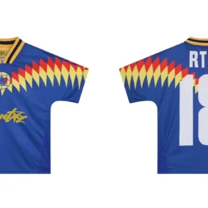 rules the world Blue No.18 Soccer Jersey