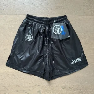 Hellstar Black Shorts Futuristic Design