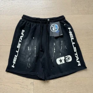 HELLSTAR Black Street Shorts Comfort