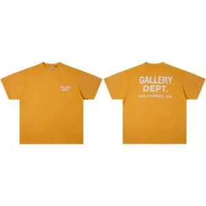 Gallery Dept. Mustard Tee: Hollywood