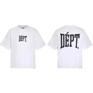 DEPT White Tee: Minimalist Design