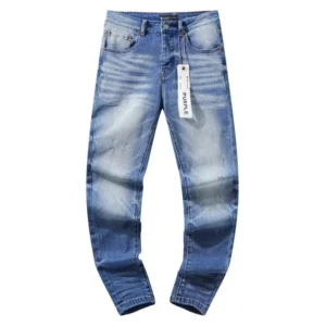 PURPLE Light Blue Jeans, Perfect for Casual