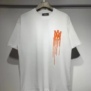 AMIRI White Graphic T Shirt, Bold and Urban