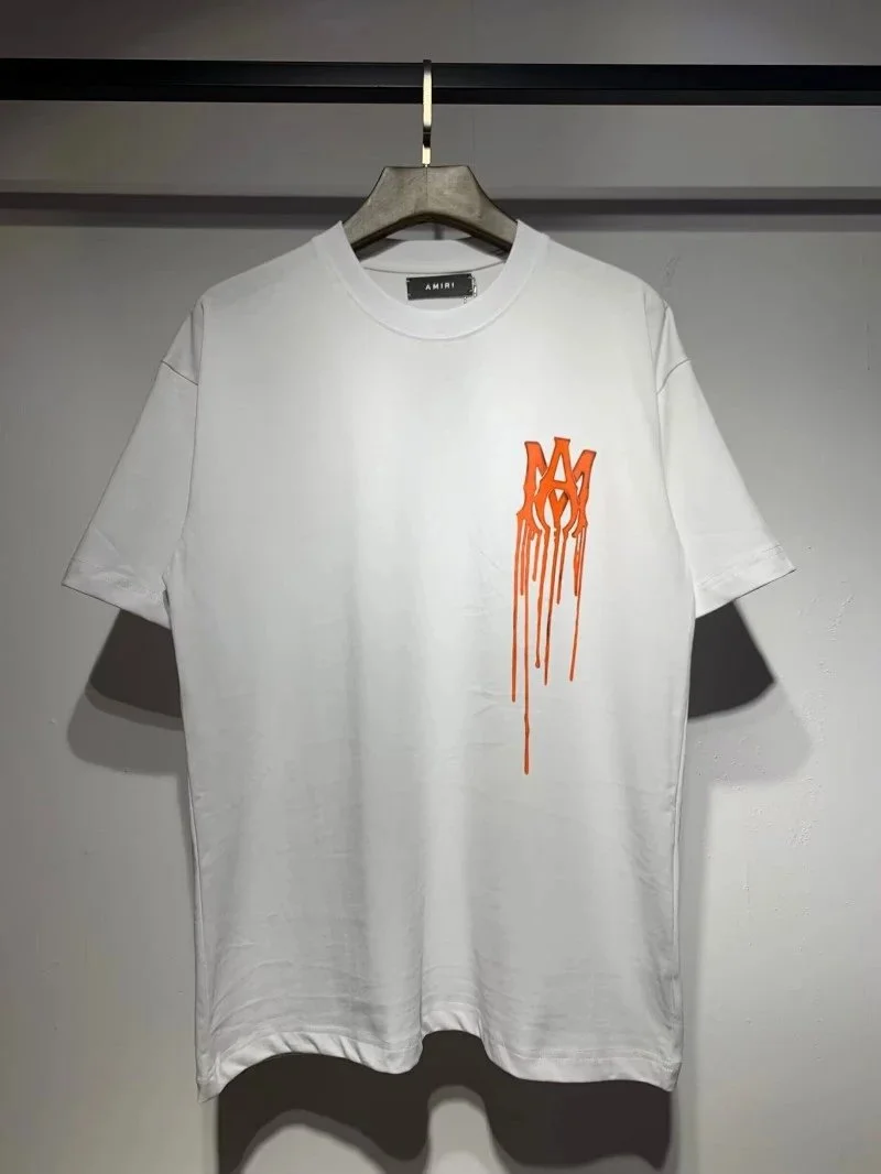 AMIRI White Graphic T Shirt, Bold and Urban