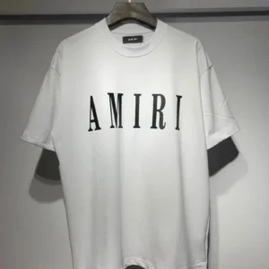 AMIRIRI White T shirt: Chic and Edgy Fashion