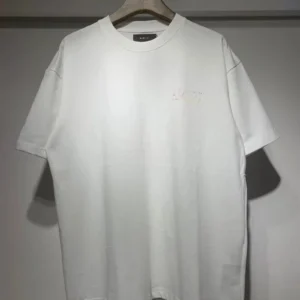 AMIRI White T shirt: Chic Logo, Versatile