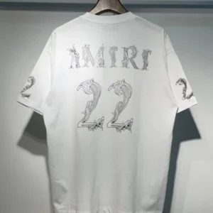 AMIRI White T Shirt: Exquisite Design for