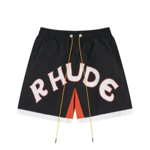 Rhude Black Shorts: Urban Vibe, Comfort