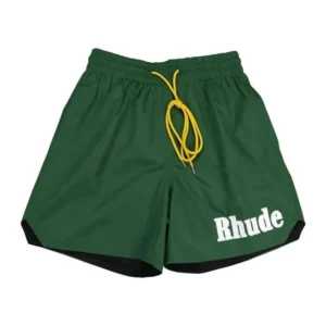 Rhude Green Shorts: Street style Comfort for
