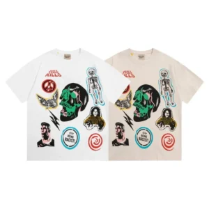 Gallery Dept Beige Graphic T Shirt, Make a