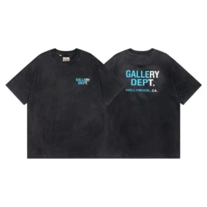 Gallery Dept. Black Tee: Hollywood Inspired